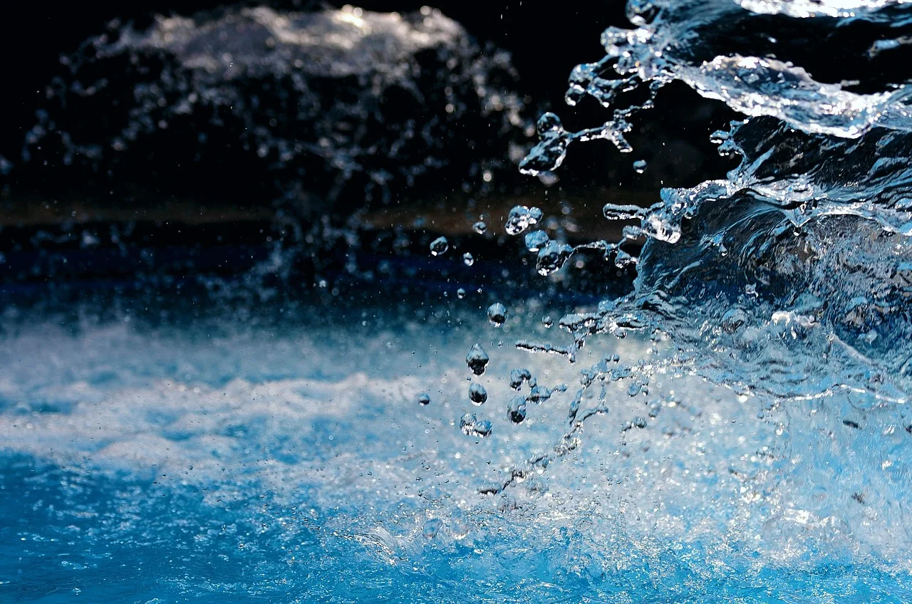 Backyard water feature